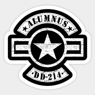 DD 214 Alumnus Sticker